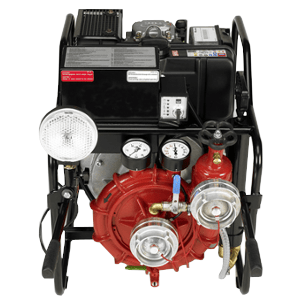 Motobomba de alta presión