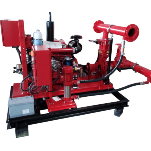 Grupo motobomba de diésel