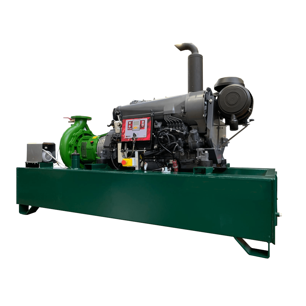 Grupo motobomba fijo transferencia de agua