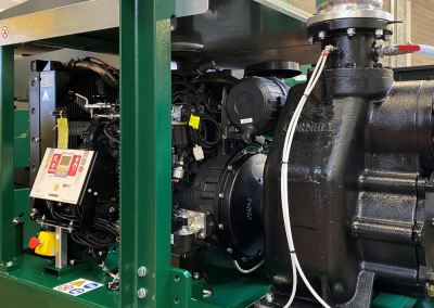 Grupo motobomba fijo transferencia de agua