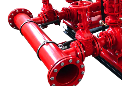 Grupo motobomba sobre chasis