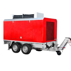 Remolque completo contra incendios cerrado